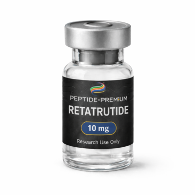 Fiole Retatrutide 10 mg – PEPTIDE-PREM!UM (Research Use Only)